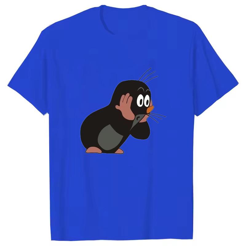 Men T Shirt Krtek Cartoon The Story Of A Mole Summer Tops T Shirt Novelty Tshirt Women High Quality Casual Printing Tee