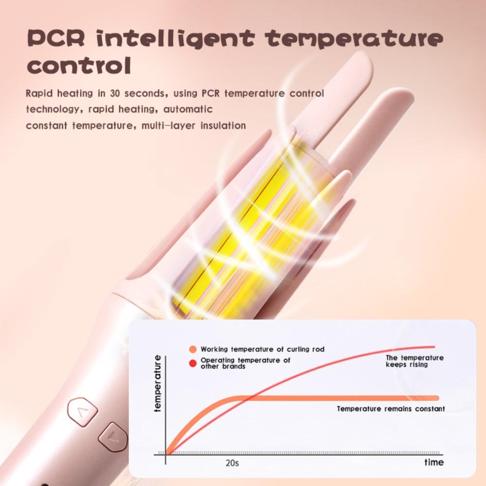 Rotating Automatic Hair Curler 32MM Hair Curling Machine Portable Curling Iron Student