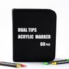 60 Colors 72 Colors Acrylic Water-based Soft Head Acrylic Marker Marker DIY Graffiti Watercolor Pen