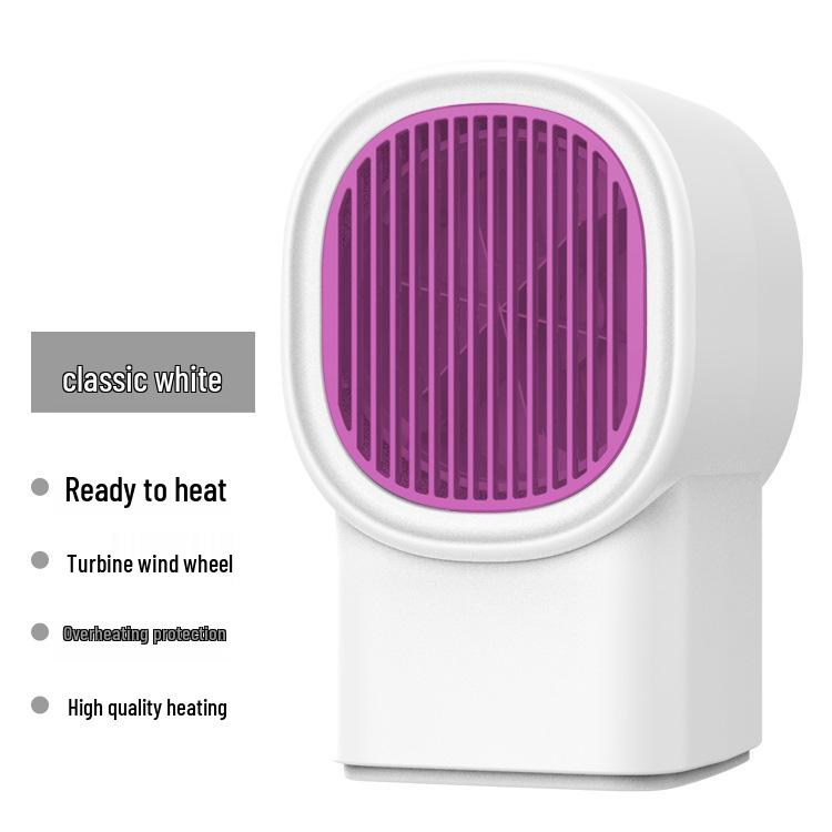 Compact Desktop Heater: Ideal for Home, Office, or Bathroom Use