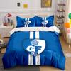 Blue Shield GF38 Emblem Design Bedding Duvet Cover Set Duvet Cover Pillowcases (1*Duvet Cover 2*Pillowcases, Without Duvet Insert)