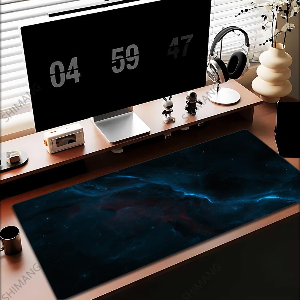 Maus Teppich Mauspads Gamer Galaxie Tastaturmatte Pads Gaming Schreibtischschutz Laptops Großes Mauspads Cartoon XXL Schreibtischmatten Matten Niedlich