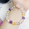 White Crystal Bracelet Blue Citrine Bracelet Bangles Women Fashion Jewelry Accessories Gift