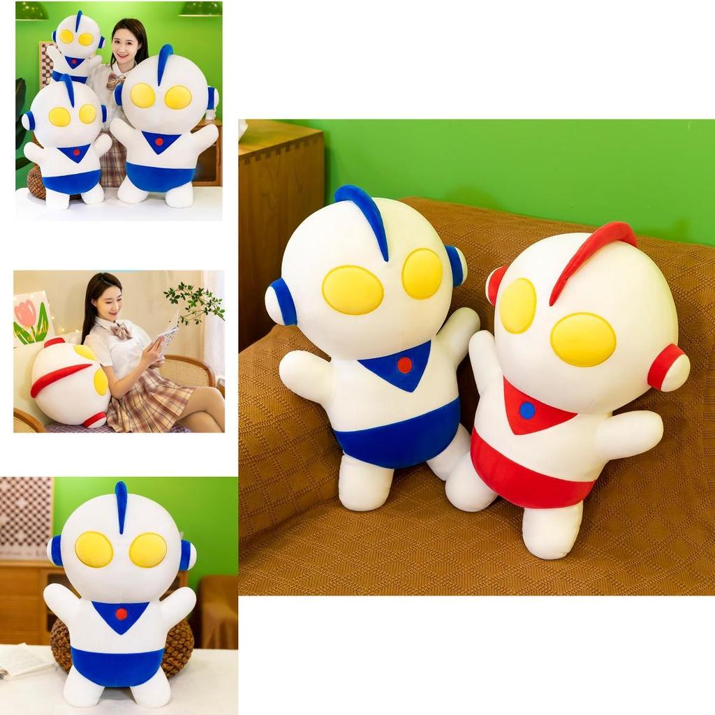 Collectible Q-version Ultraman Stuffed Plush Toy Pillow For Fans And Children