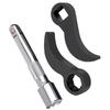 652F 3Piece Pry Bar Wrench Adapter Head Removal Tool  for Car Repair and Tight Spaces