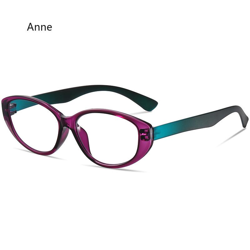 Lady's Crystal Computer Reading Glasses Frame Cat Eyes Blocking Blue Light Presbyopia Spectacles Eyeglasses 0...+4.0 New óculos