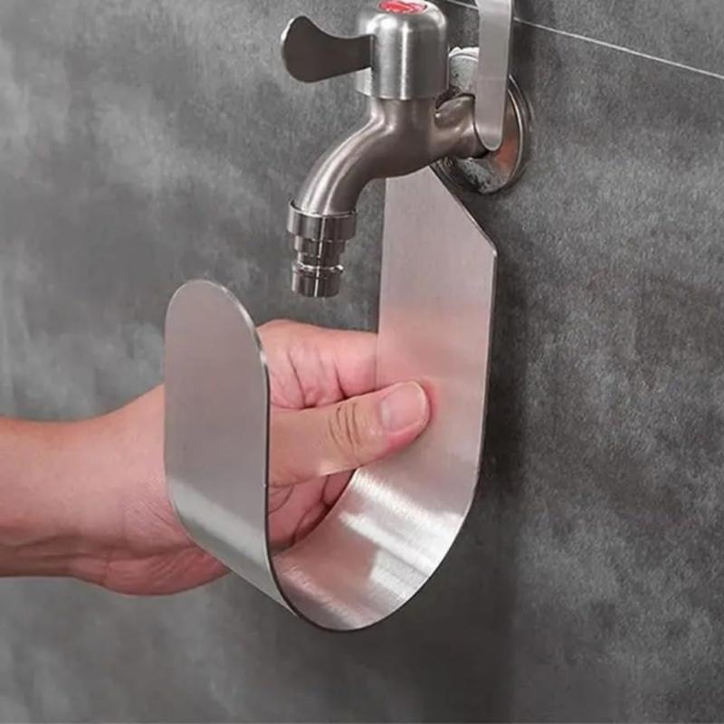 Heavy Duty Water Hose Holder Garden Hose Hanger Multifunction Easy Use Space Saving Stainless Steel for Garden Hose