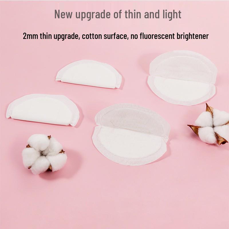 100-Pack Disposable Breast Pads for Leaking Milk: Ideal for Pregnant and Breastfeeding Women
