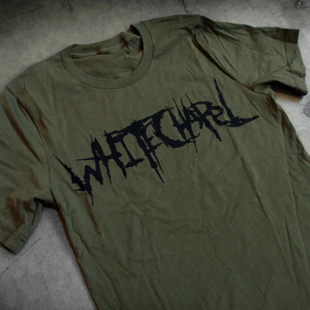 Collection Whitechapel Band Logo Band Heavy Cotton S-5XL T Shirt Green UR767 Unisex T-Shirt L