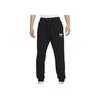 Pantaloni Sportivi in Maglia con Coulisse a Vita Media con Design Logo a Contrasto Uomo Pantaloni Neri HF1114-010