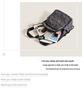 2026 Spring/Summer Geometric Luminous Double Shoulder Backpack - Trendy, Versatile, Large Capacity for School and Travel