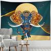 Vintage Elephant Mural Tapestry Office Living Room Decoration Home Wall Tapestry