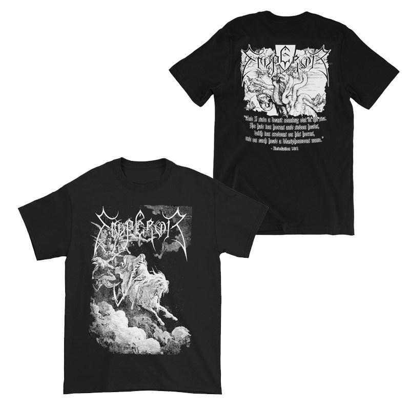 New 1991 Emperor  Dark Style Norwegian Black Metal Rock American Retro Mens ShortSleeved TShirt