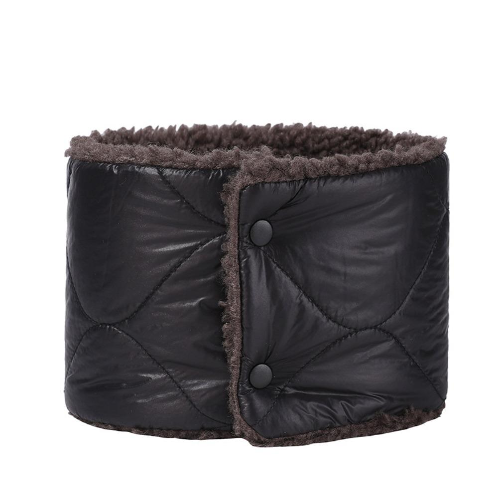 Warmer Neck Tube Fleece Scarf Bib Neck Warmer Fashion Thermal Neck Warmer Unisex чёрный