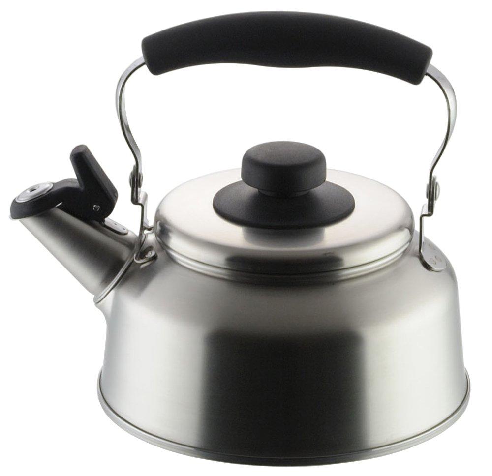 Yoshikawa Stainless Steel Whistling Suitable for Induction and Direct Simple Made In YJ1296 Kettle, 1.6L, Cooking, Cooking, Heat, Design, Japan,