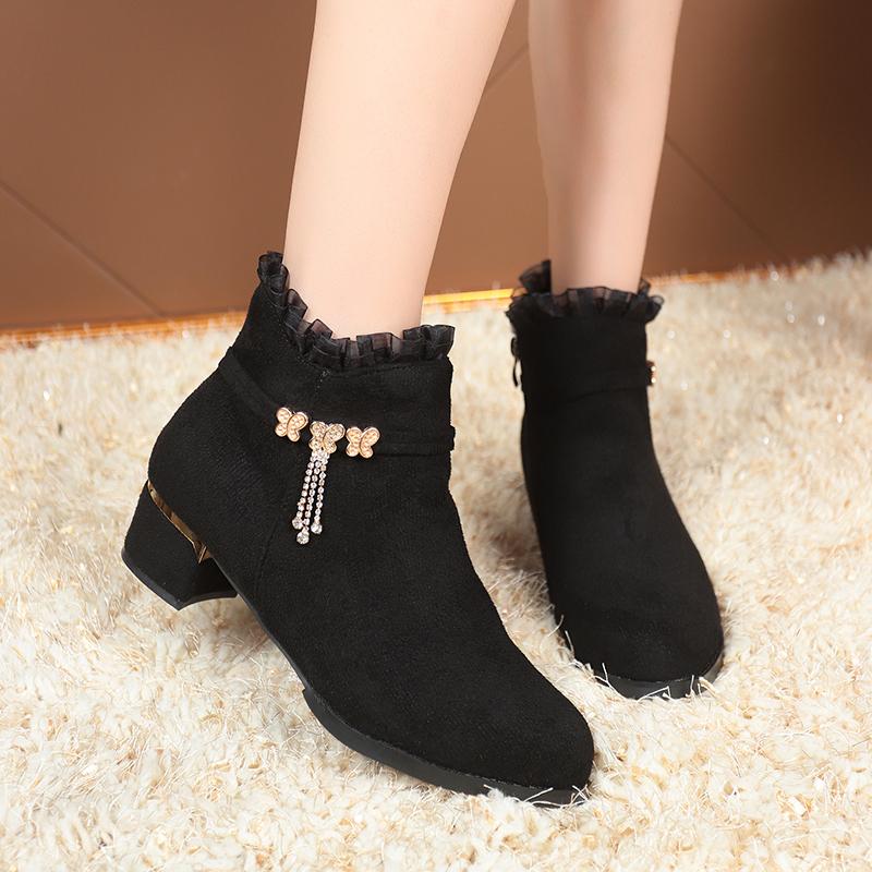 Fashion 2025 New Women Boots Luxury Casual Zipper Ankle Boots for Women Trend Fashion Platform High Heel Shoes Women Zapatos De Mujer