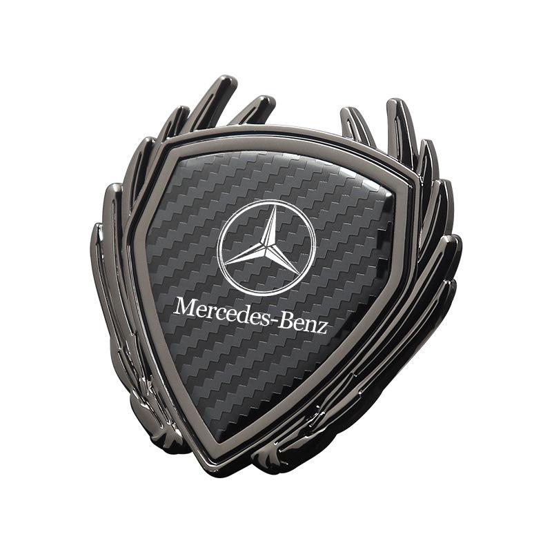 Metal Wing Emblem Sticker for Mercedes GLC300L/GLC260L Side Window