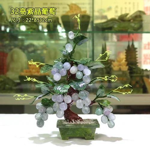 

Каменный орнамент виноградное дерево Zhaocai аксессуары для дома Искусство и ремесла Гостиная ТВ-тумба Винный шкаф настольный Подарок от друзей