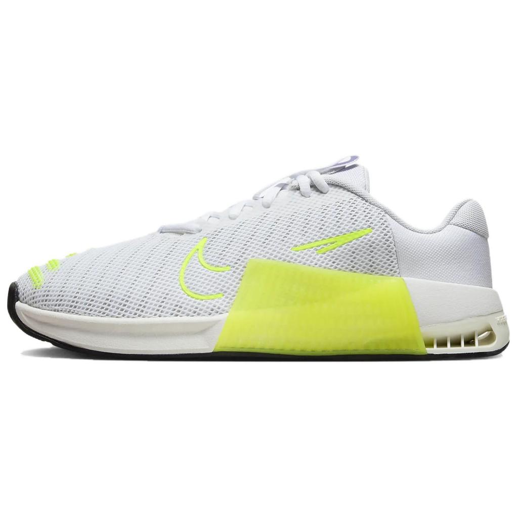 Nuove Scarpe da Running Casual Traspiranti con Tomaia Bassa Nike Metcon 9 da Donna Bianco Giallo DZ2537-105