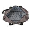 Folding Boston Bag, Medium, Lisa Larson H0002, LL13. Greige Hedgehog
