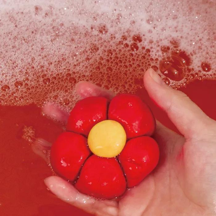(Rose Scent) Bath Project Bubble Bath One Flower 100g