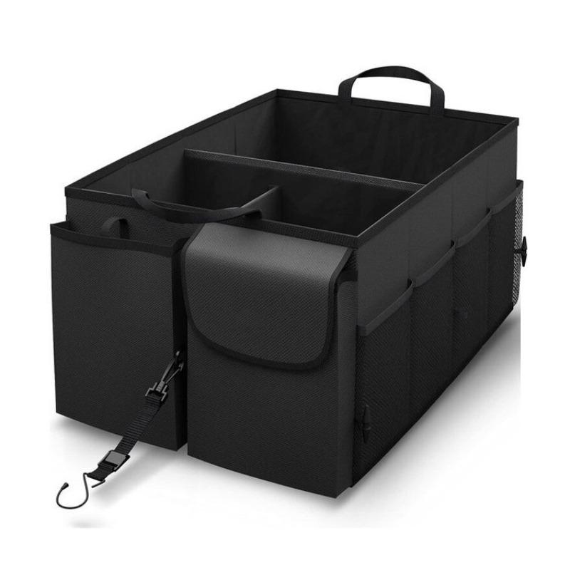 Car Trunk Storage Box Detachable Partition Household Utility Boxes Folding Large Capacity Handheld Bag Portable Cars Organizer