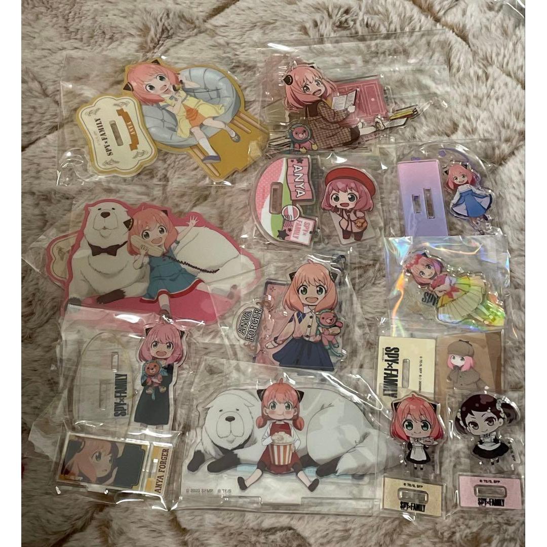 Used Spy Family Acrylic Stand Bulk Sale