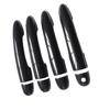 Door Handle Plastic Imitation Carbon Fiber Cover Trim for Renault Modus Car Styling Accessories