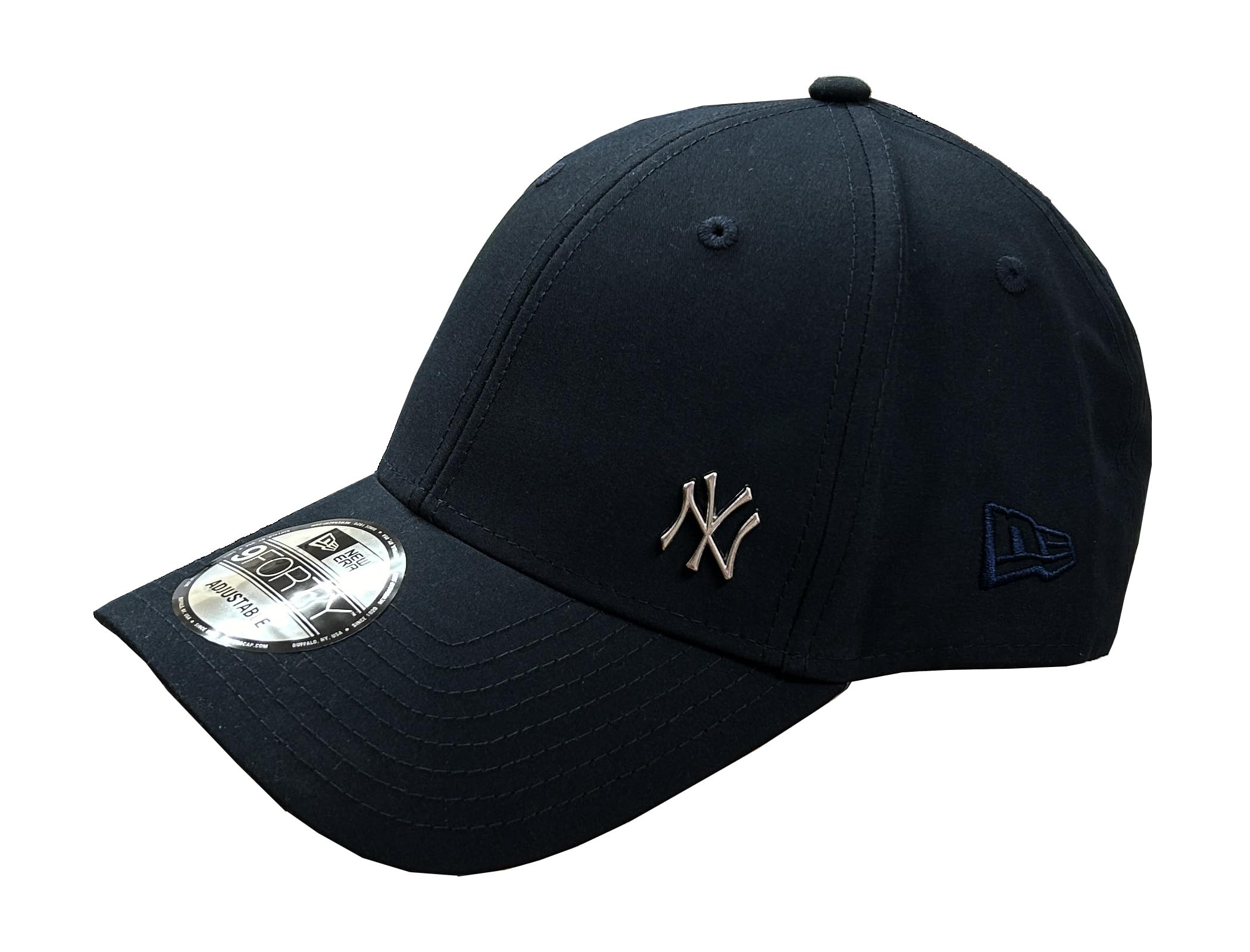 

New Era NEW ERA Кепка 9FORTY New York Yankees MLB FLAWLESS LOGO БЕЙСБОЛКА Бейсбольная кепка с металлической пластиной и логотипом темно-синего цвета, [Товар]