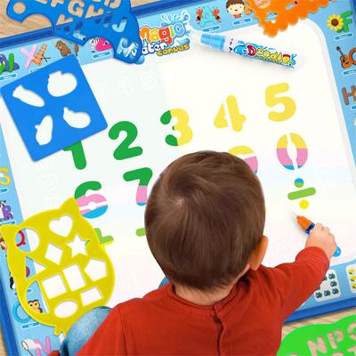 Magiczna mata do rysowania wodą Kolorowanka Doodle Wielokrotnego użytku magiczne długopisy Tablica do malowania Zabawki edukacyjne dla dzieci