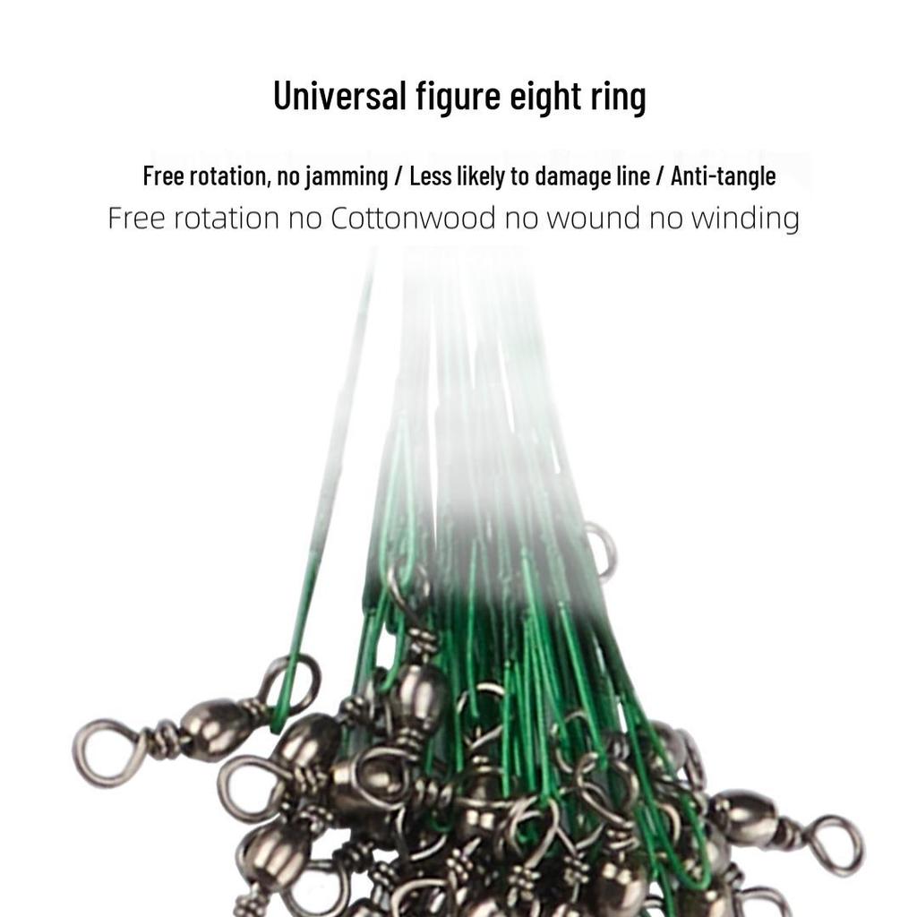 Bettbeständig Stålwire Ledare för Betesfiskeutrustning Tillbehör