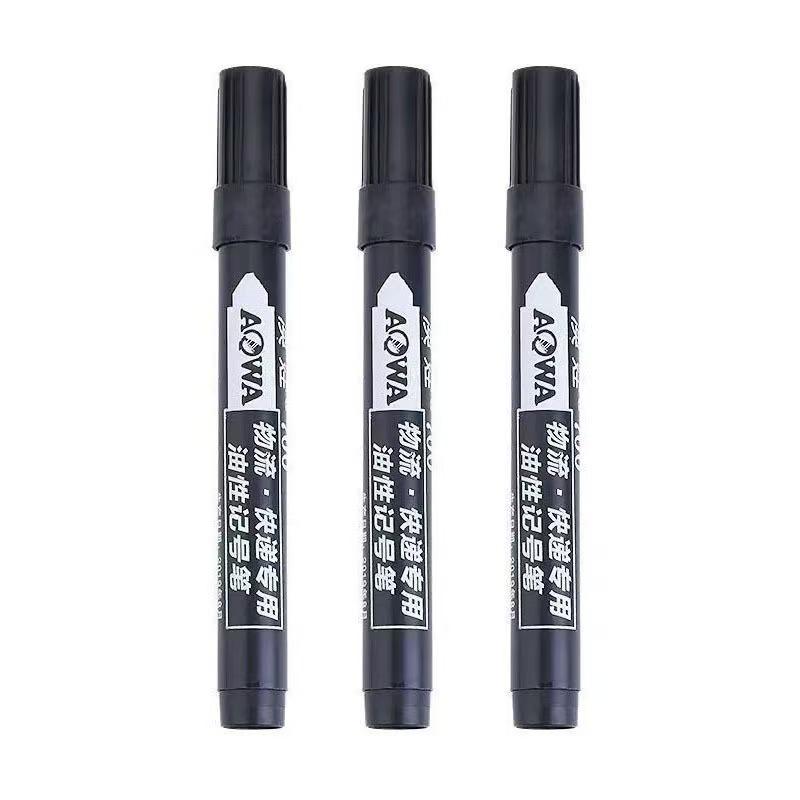 Black Oil-Based Permanent, Extra Dark Ink Marking Pen