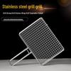 KASHICONG 304 Stainless Steel BBQ Vegetable Grilling Basket