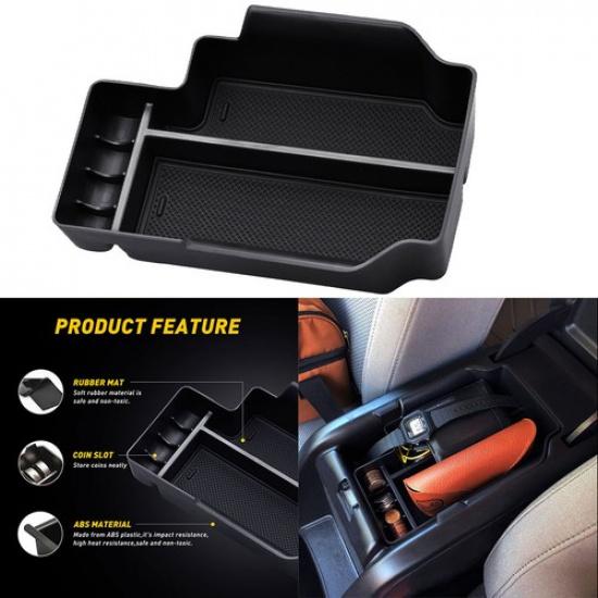 Center For Tray 2015- GMC Canyon Part Console Storage Box ert Organizer