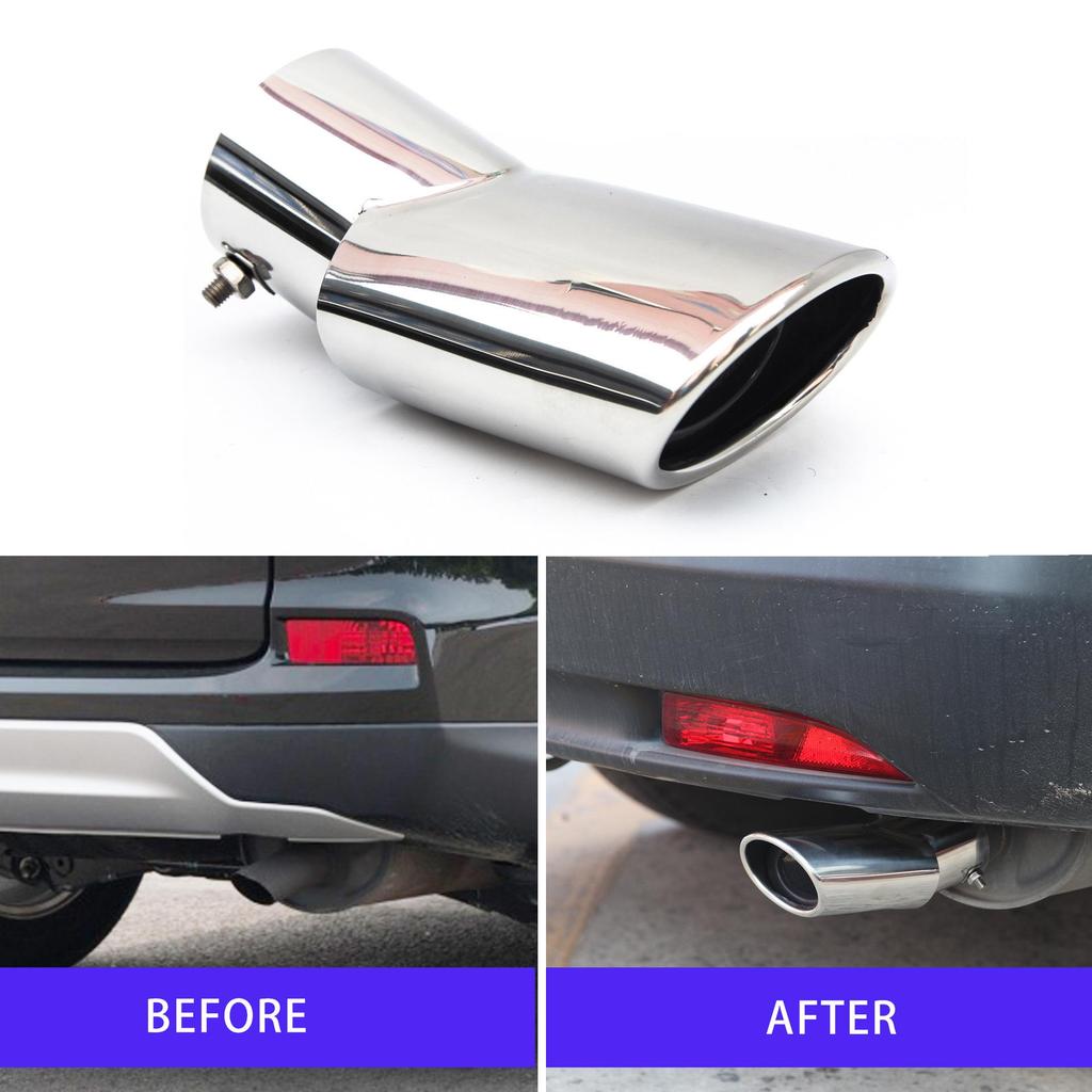 Universal Tailpipe Exhaust Modification for Highlander, ix35, Range Rover, CRV, and Similar-Sized Vehicles
