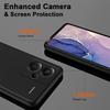 Case - E.F.CONNECTION - for Xiaomi Redmi Note 13 Pro+ 5G - Matte Black - Shockproof - Slim - TPU