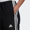 Adidas Striped Woven Tapered Casual Nine-Point Retro Sports Pants Women Pants Black HC9155