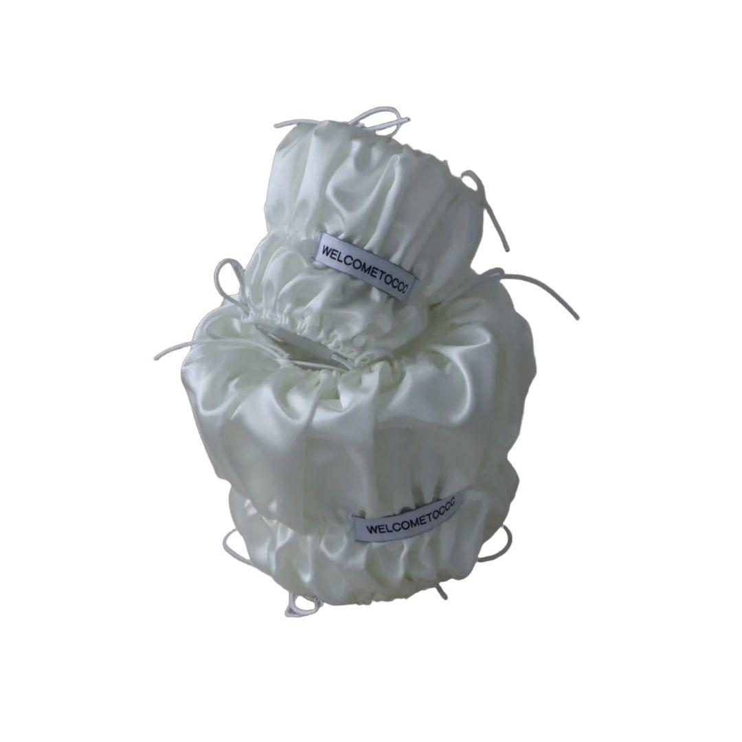 WELCOMETOCC POUPOUPOT SILK WHITE Medium