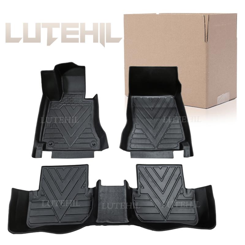 

LUTEHIL Custom TPE Car Floor Mat For Mercedes C CLASS W204 2008-2013 09 10 11 12 Carpet Cover Interior Protector Accessories
