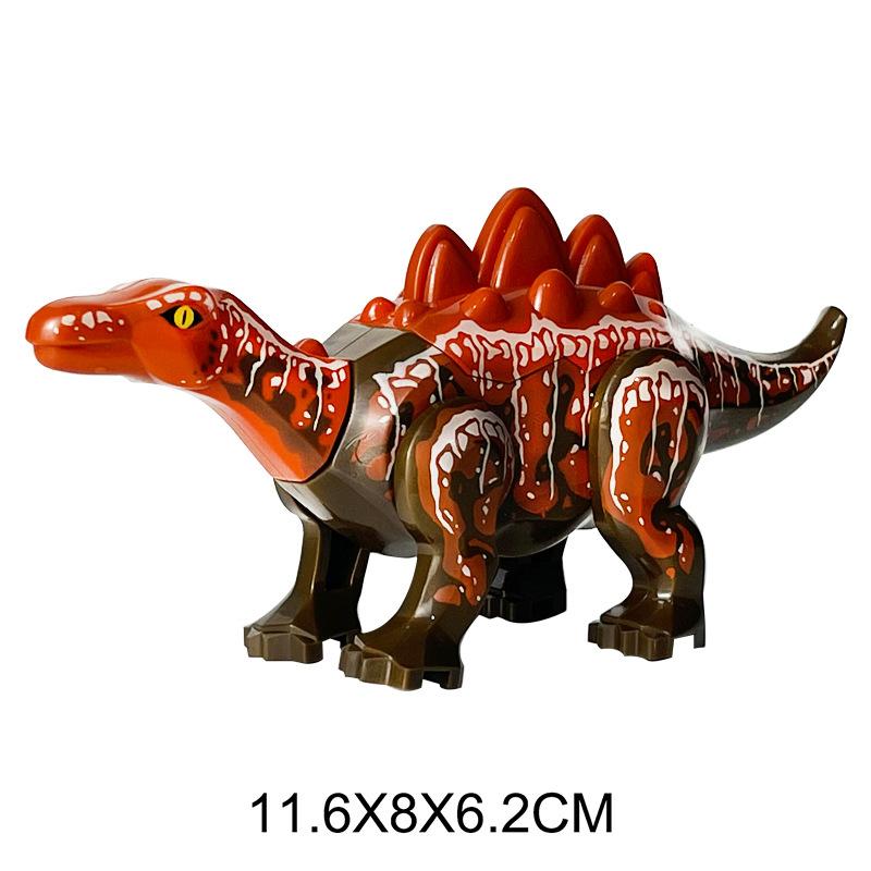 Jurassic Dino World Store Dinosaurfigurer Klosser Byggeklosser Velociraptor T-Rex Triceratops Indominus Rex Leker For Barn