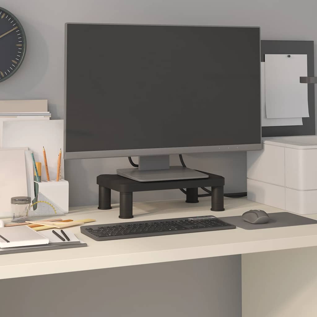 Monitor Stand Black 38 x 24 x 10.5 cm