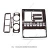 9Inch Car Radio Fascias For Benz Clase E W210 S210 1994-2003 Android Stereo Frame Player 2 Din Head Unit Panel Dash With Cable