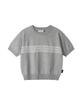 ZIZEMUSEUM Zize Logo Half Knit (Gray)