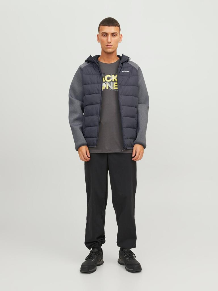 Демисезонная куртка Jack & Jones Jcodust Hybrid Jacket SN (12241622) asphalt