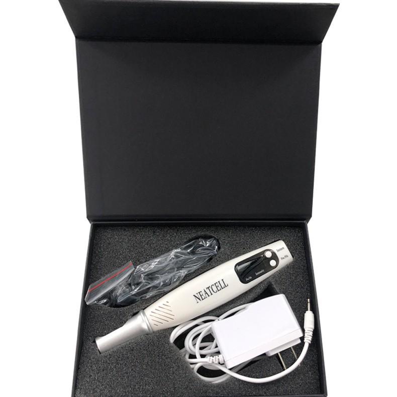 Compact Picosecond Laser Pen: Portable Red & Blue Light Tattoo & Spot Remover for Home Beauty Use.