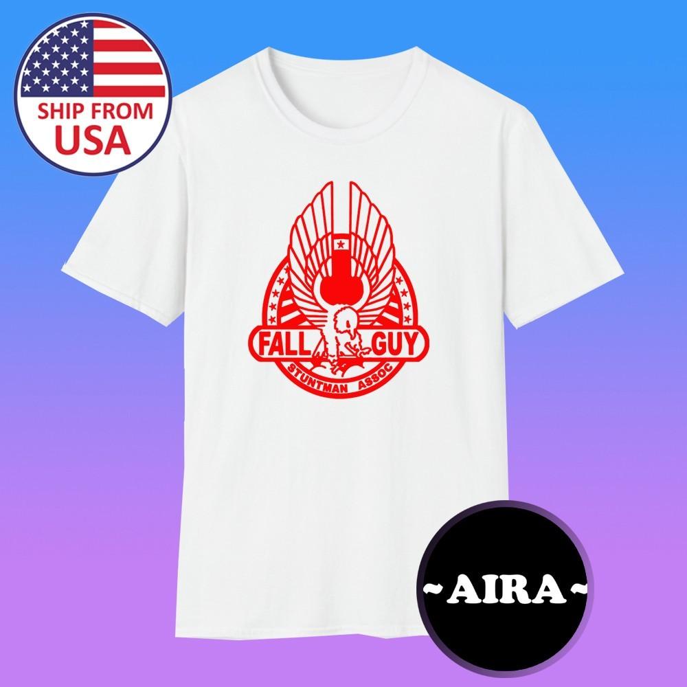 Fall Guy Insignia Stuntman Association Men s White Size S-5XL S