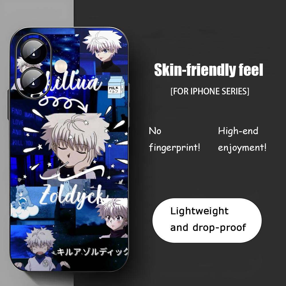 White Hot K-KilluAS Zol-dy-ck Phone Case For iPhone 17 16 15 14 13 12 11 X XR XS 8 Plus Mini Pro Max Soft Black Shockproof Cover