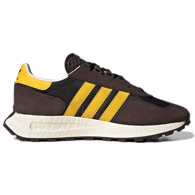 Adidas Originals Retropy E5 Retro Classic Vintage Fabric Cushioning Non-Slip Low-Top Casual Running Shoes Unisex Sneaker Brown Dark-Brown GX4552