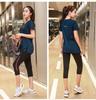 Women's Plus Size Quick-Dry Yoga T-Shirt - Summer Gym Loose Fit Running Top for Weight Loss