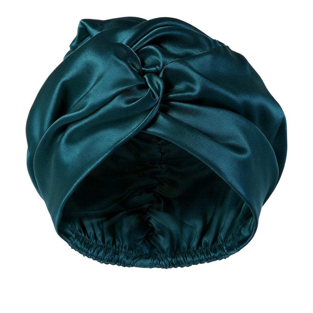 Adjustable Mulberry Silk Wrap Satin Fabric Pure Silk Turban Premium Night Sleep Cap  Curly Hair